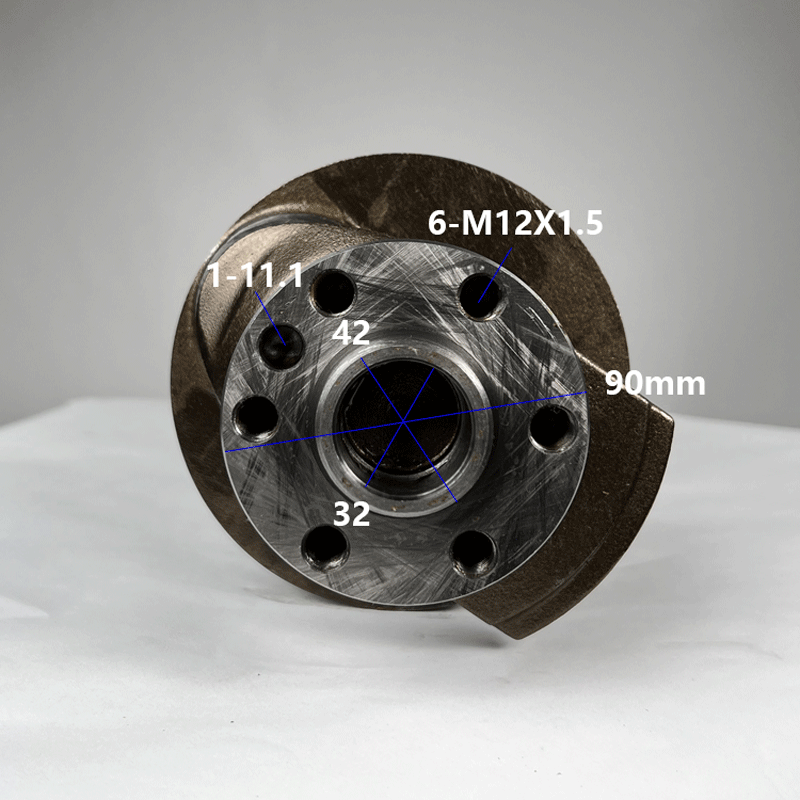 Коленчатый вал для BMW N52B30 3.0L 11210392993,11217553279 6V бензиновый двигатель